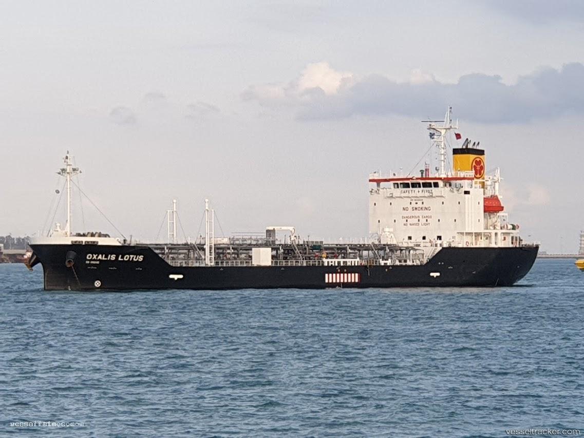 Oxalis-Lotus - Oil Products Tanker vessel registered in Singapore