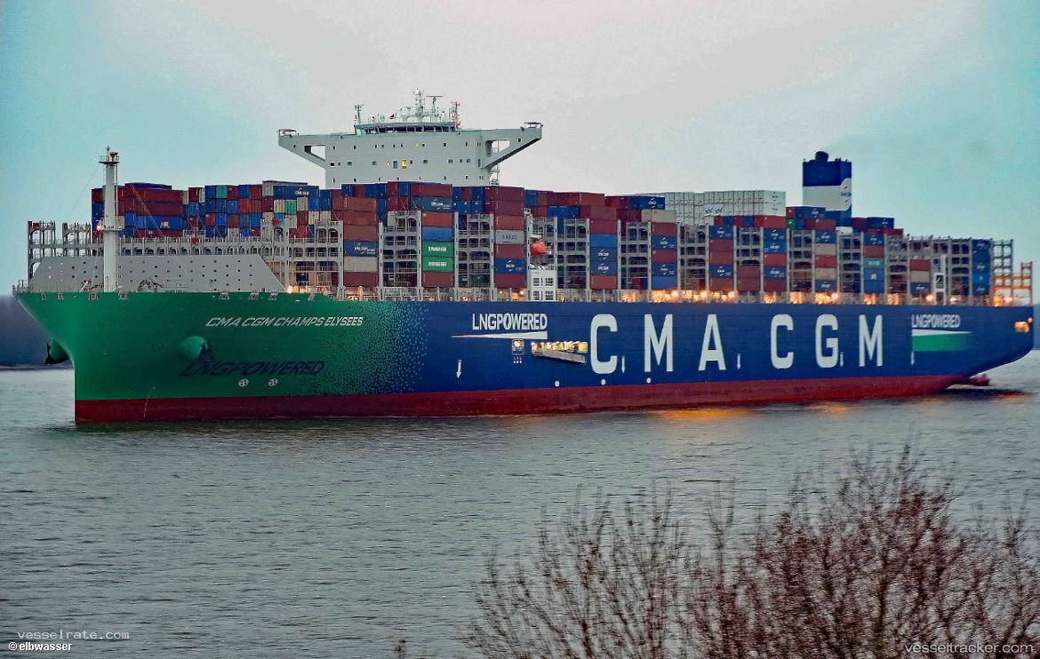 Cc-Champs-Elysees - Container Ship vessel registered in France