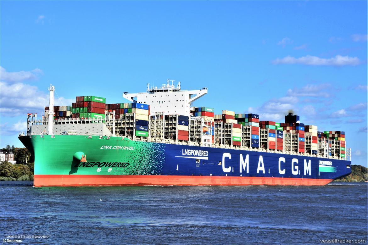 Cma-Cgm-Rivoli - Container Ship vessel registered in France
