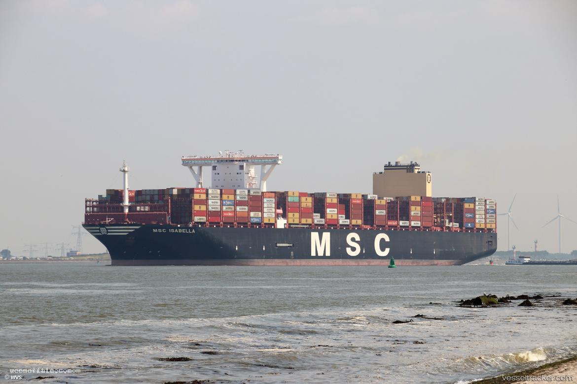 Msc-Isabella - Container Ship vessel registered in Panama