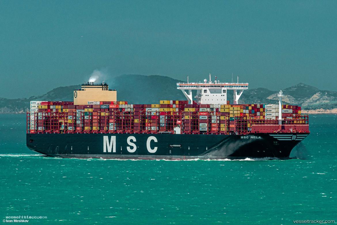 Msc-Nela - Container Ship vessel registered in Panama