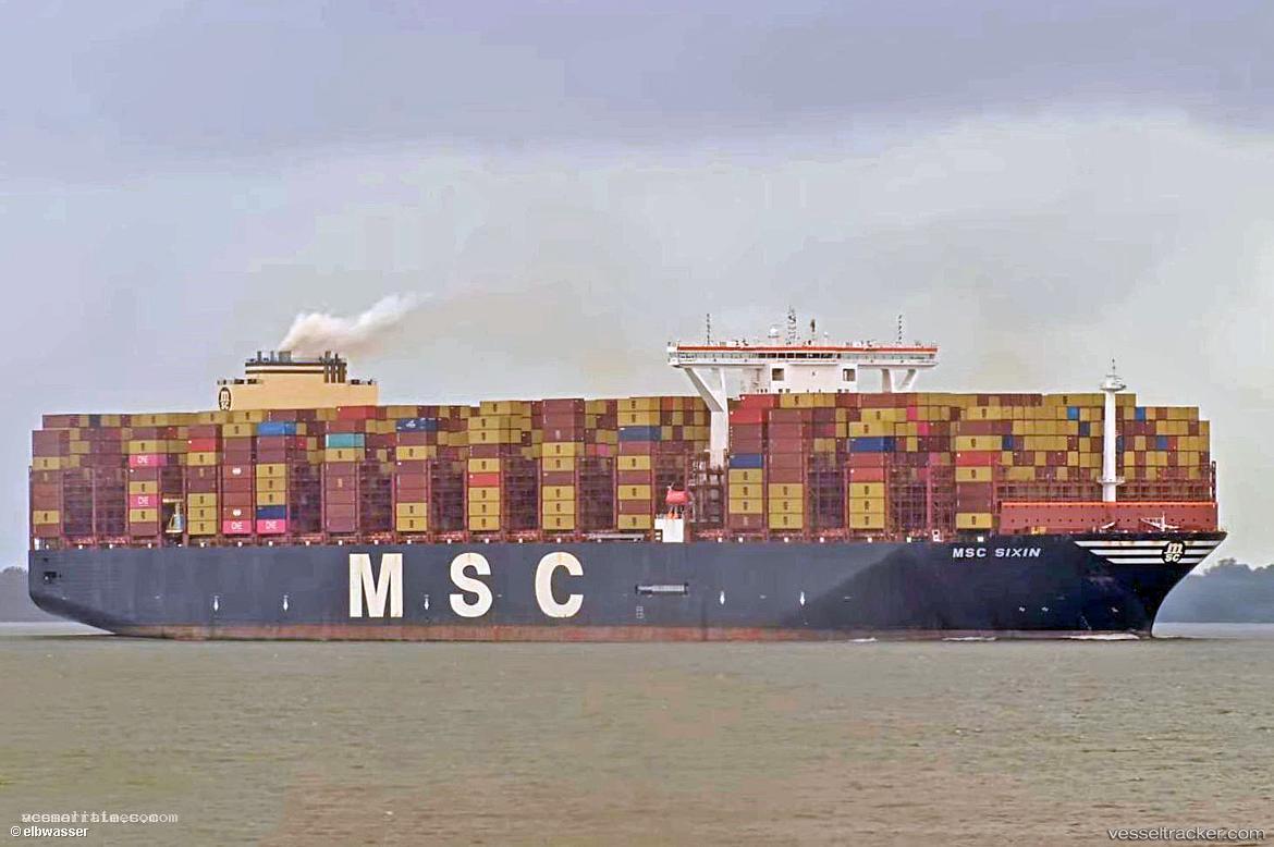 Msc-Sixin - Container Ship vessel registered in Panama