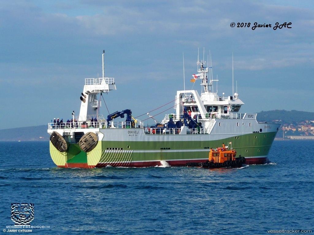 Oshiveli - Fishing Vessel vessel registered in Namibia