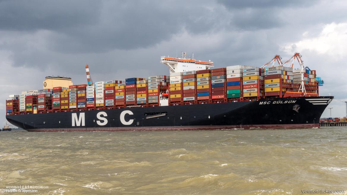 Msc-Gulsun - Container Ship vessel registered in Panama