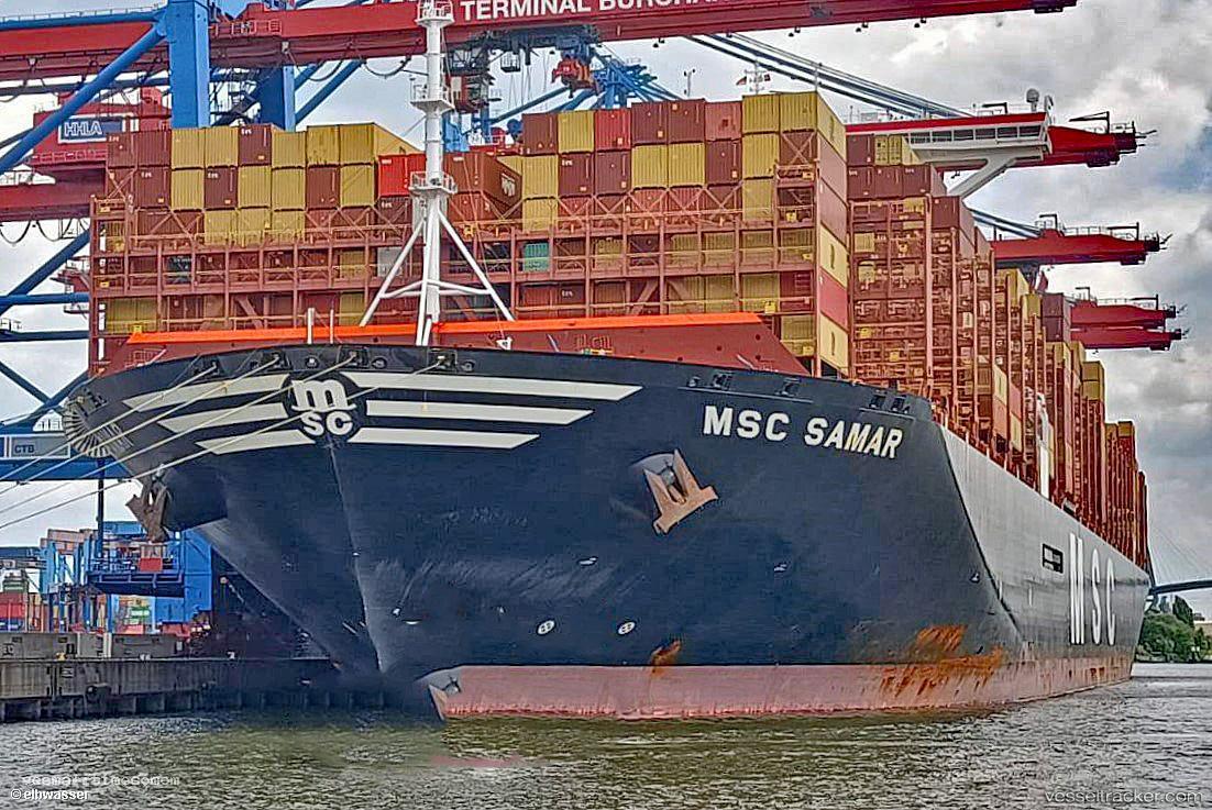 Msc-Samar - Container Ship vessel registered in Panama