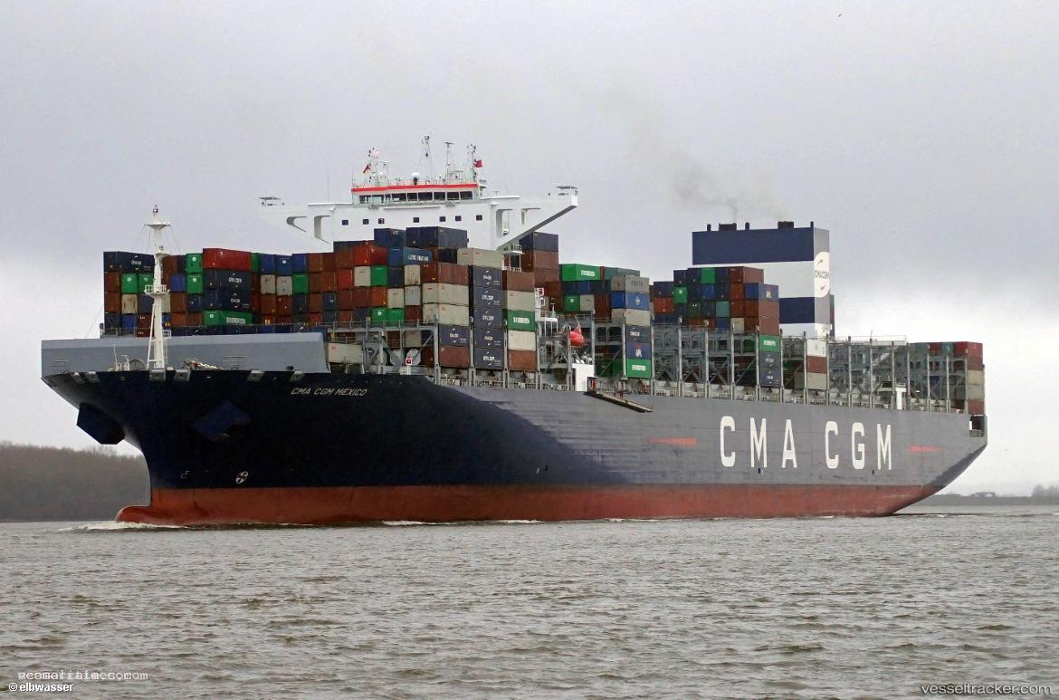 Cma-Cgm-Mexico - Container Ship vessel registered in Malta