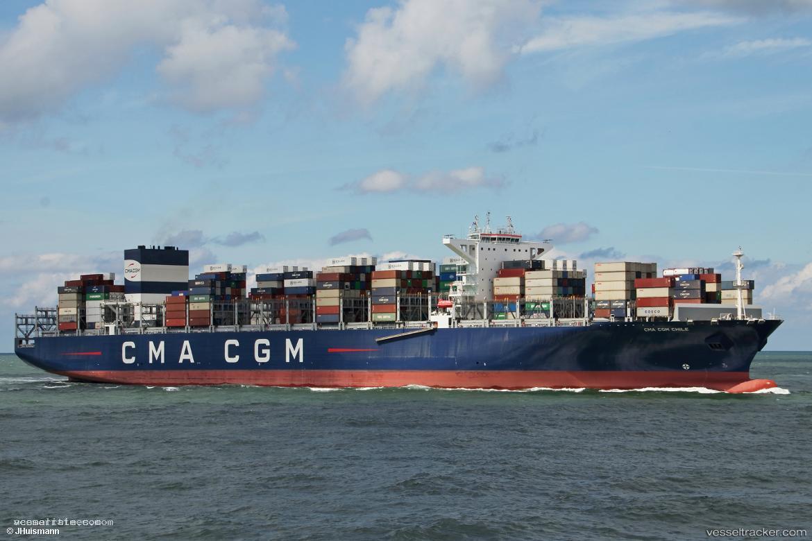 Cma-Cgm-Chile - Container Ship vessel registered in Malta