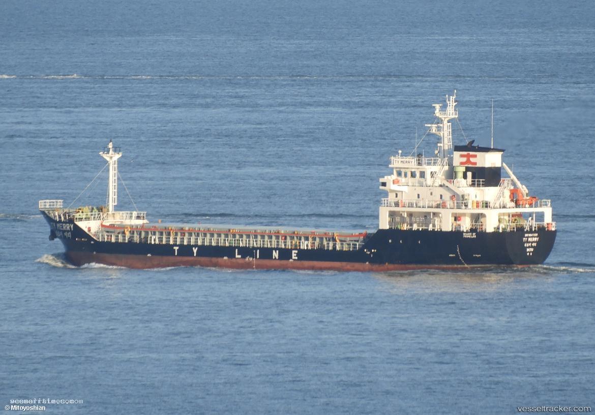 Ty-Merry - General Cargo Ship vessel registered in South Korea