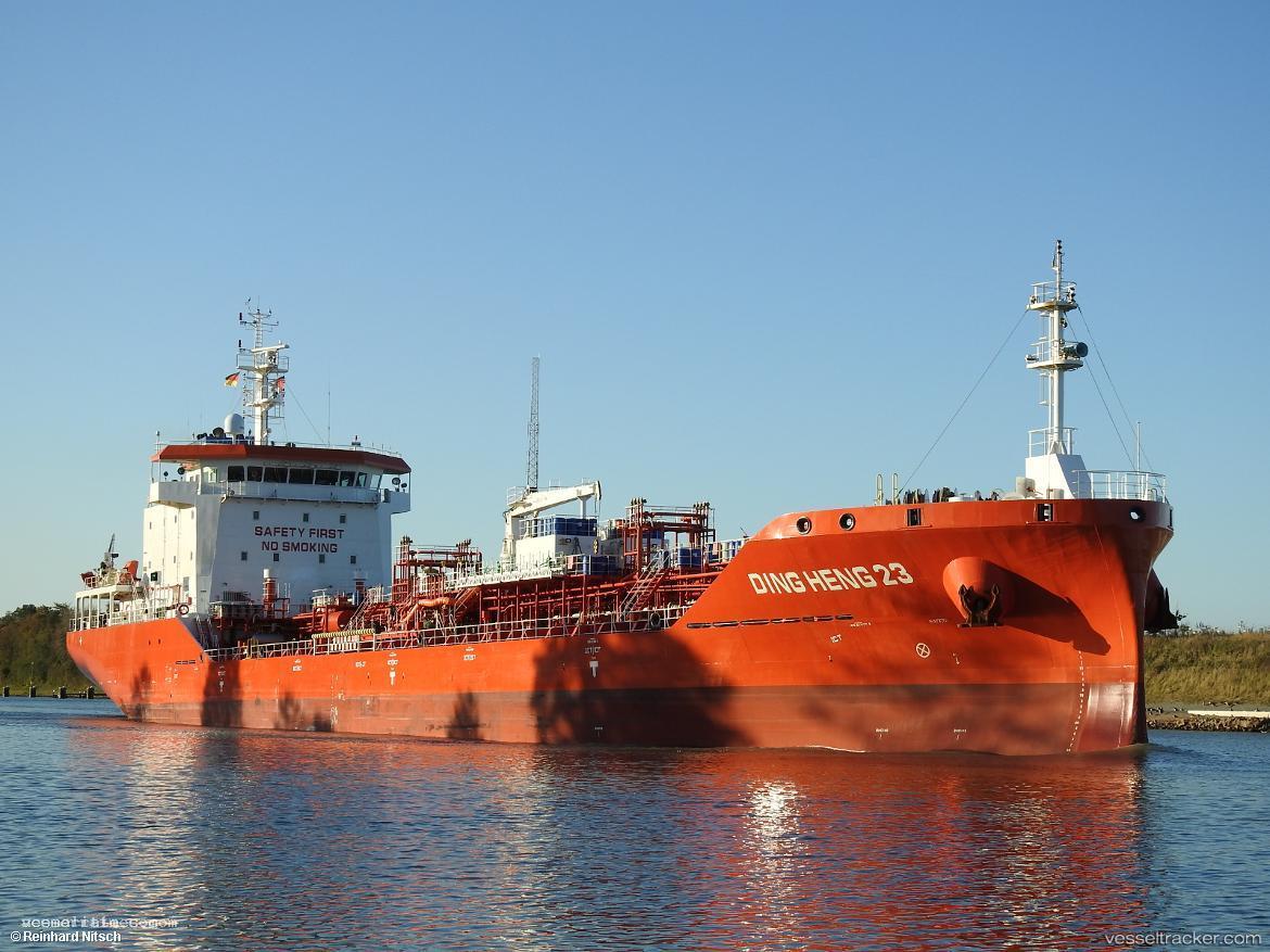 Ding-Heng-23 - Chemical Oil Products Tanker vessel registered in Hong Kong