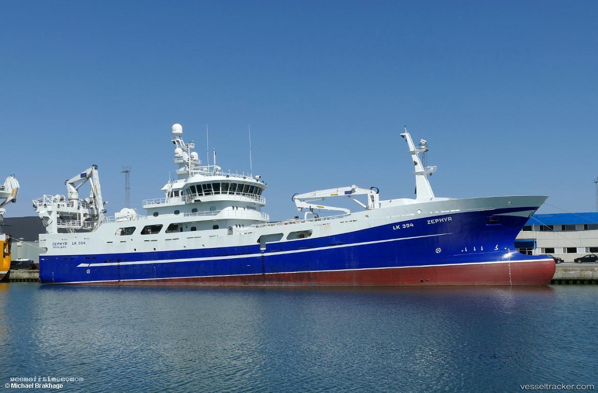 Zephyr - Fishing Vessel vessel registered in United Kingdom