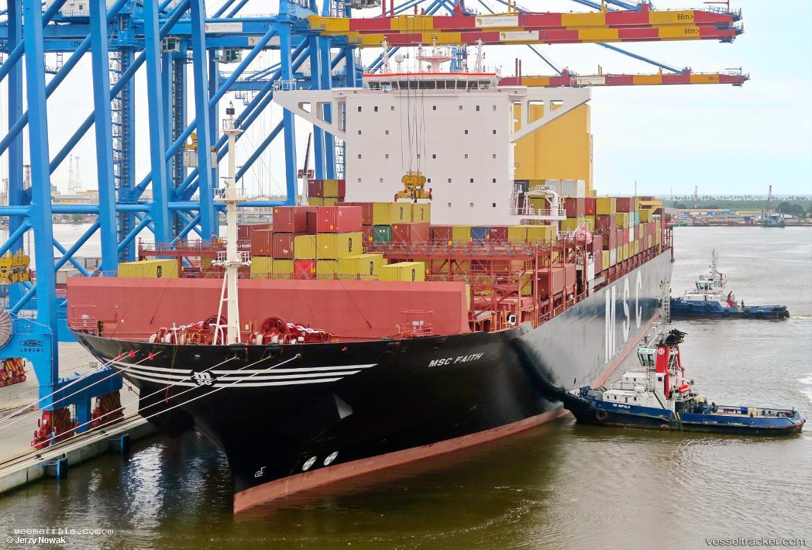 Msc-Faith - Container Ship vessel registered in Liberia