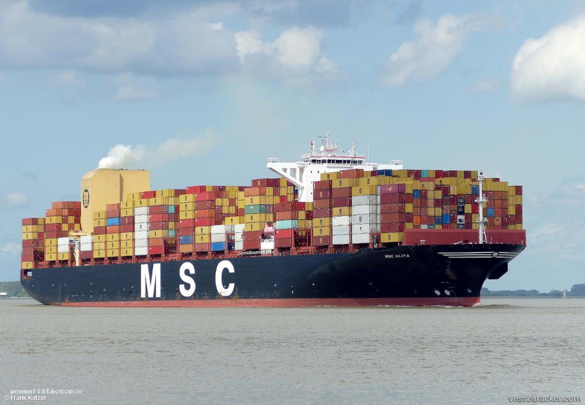 Msc-Aliya - Container Ship vessel registered in Liberia