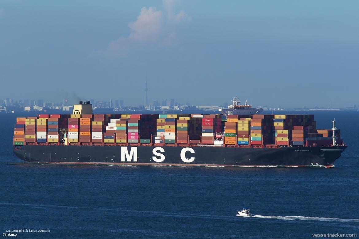 Msc-Kanoko - Container Ship vessel registered in Liberia