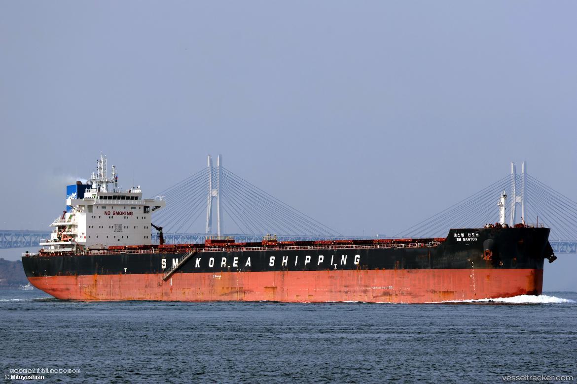 Sm-Santos - Bulk Carrier vessel registered in Marshall Islands