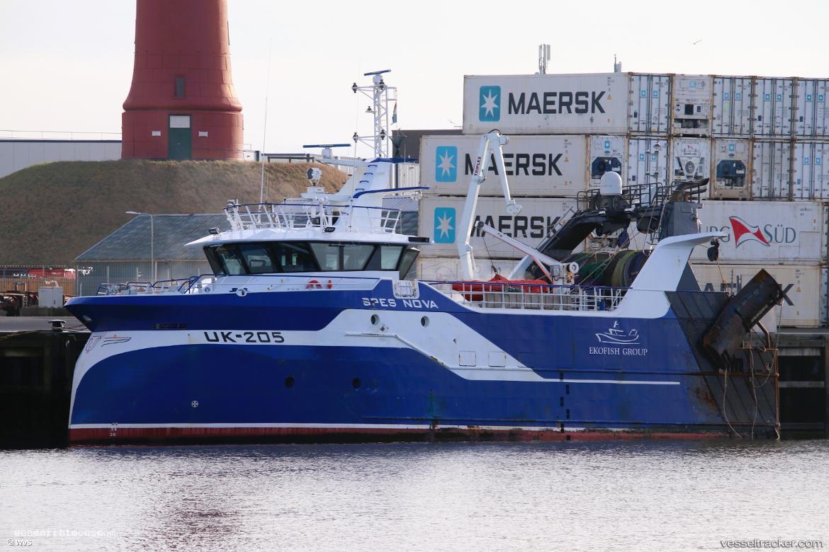 Uk205-Spes-Nova - Fishing Vessel vessel registered in Netherlands