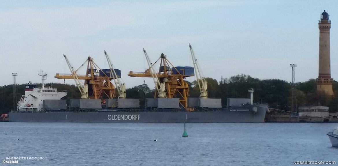 Jacob-Oldendorff - Bulk Carrier vessel registered in Liberia