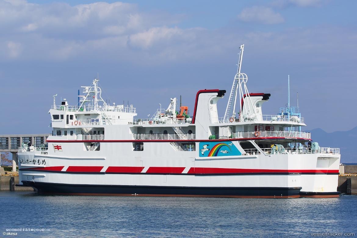 Rainbow-Kamome - Passenger Ro Ro Cargo Ship vessel registered in Japan