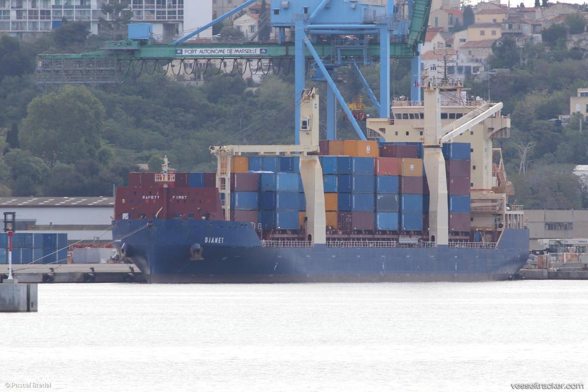 Djanet - Container Ship vessel registered in Algeria
