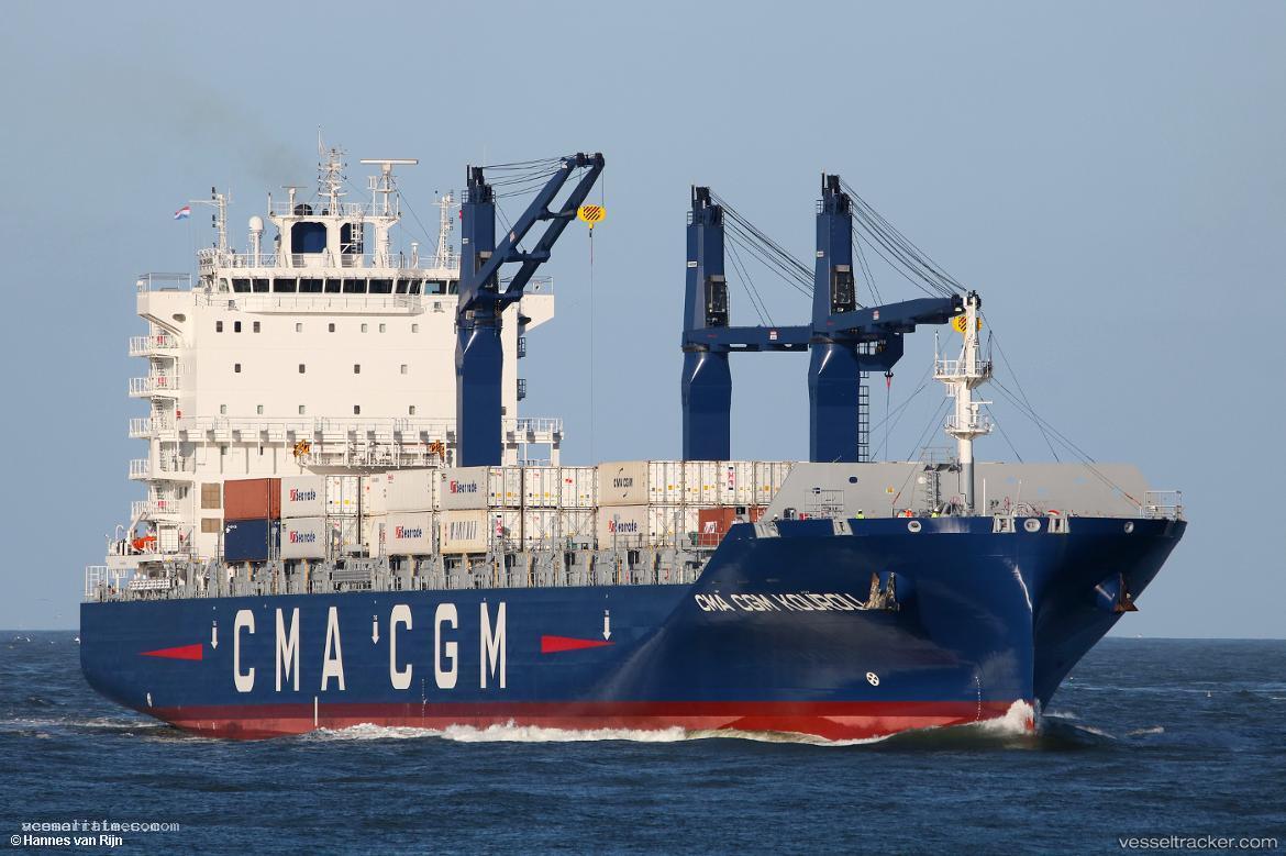 Cma-Cgm-Kourou - Container Ship vessel registered in France