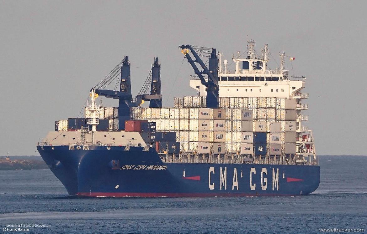 Cma-Cgm-Sinnamary - Container Ship vessel registered in France