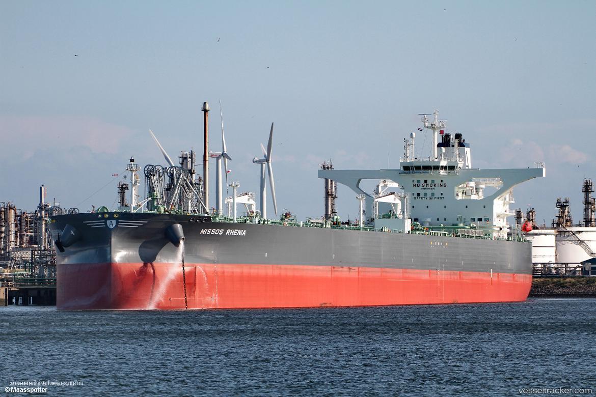Nissos-Rhenia - Crude Oil Tanker vessel registered in Marshall Islands