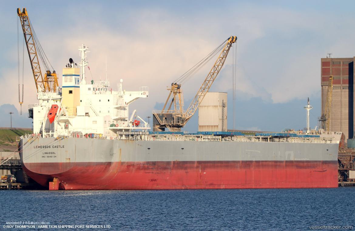 Lemessos-Castle - Bulk Carrier vessel registered in Cyprus