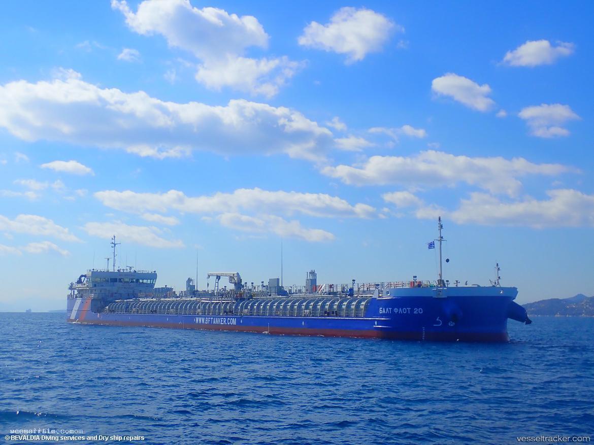 Olga - Chemical Oil Products Tanker vessel registered in Russia