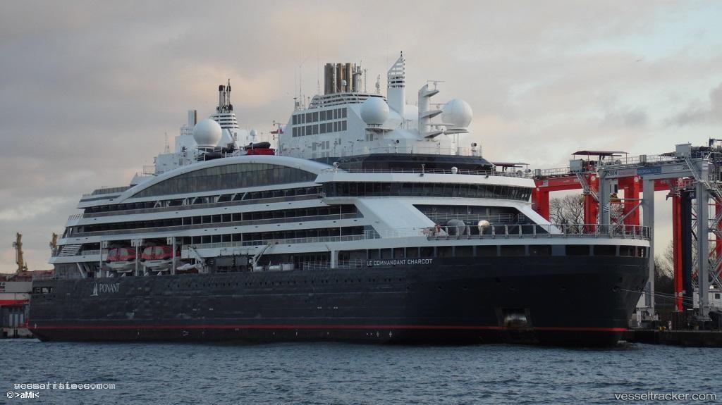 Commandant-Charcot - Cruise Ship vessel registered in France
