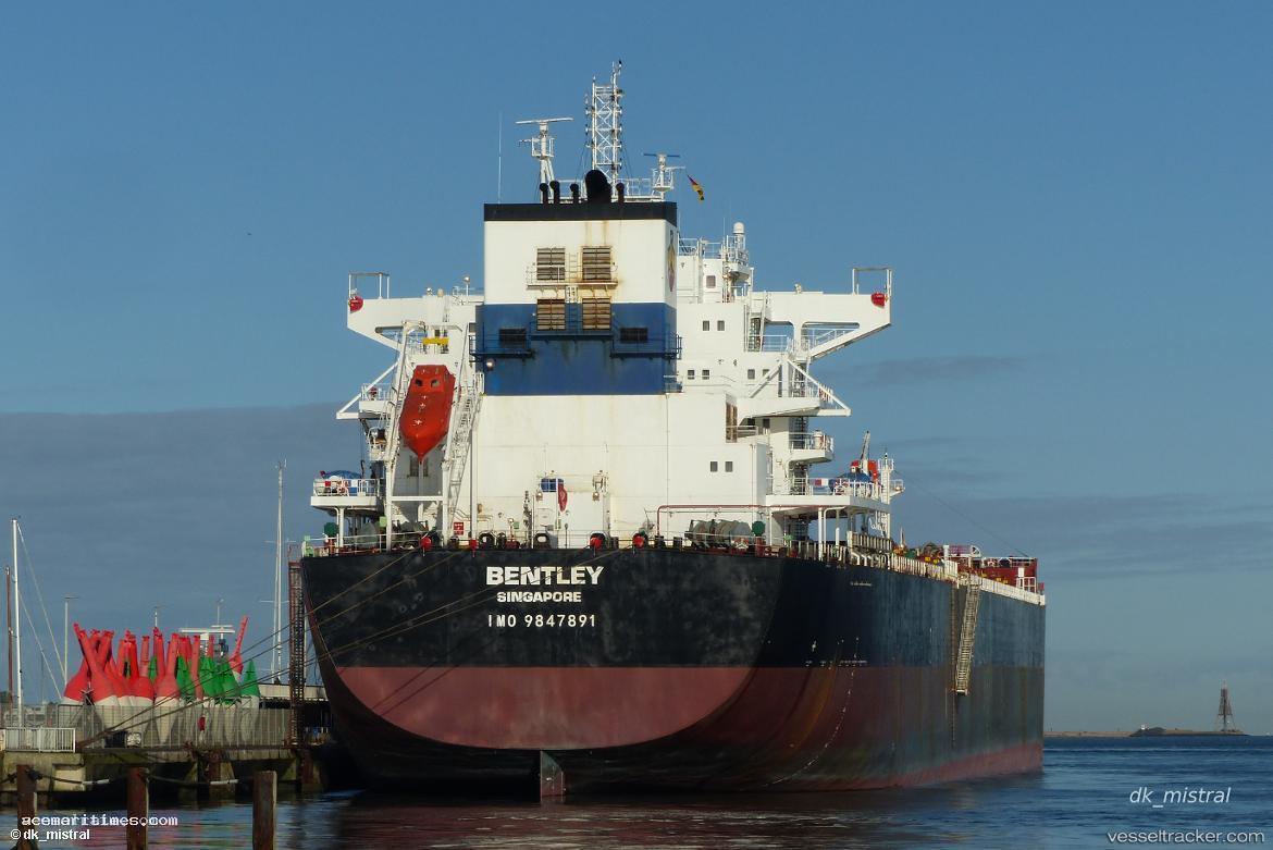 Bentley - Bulk Carrier vessel registered in Singapore