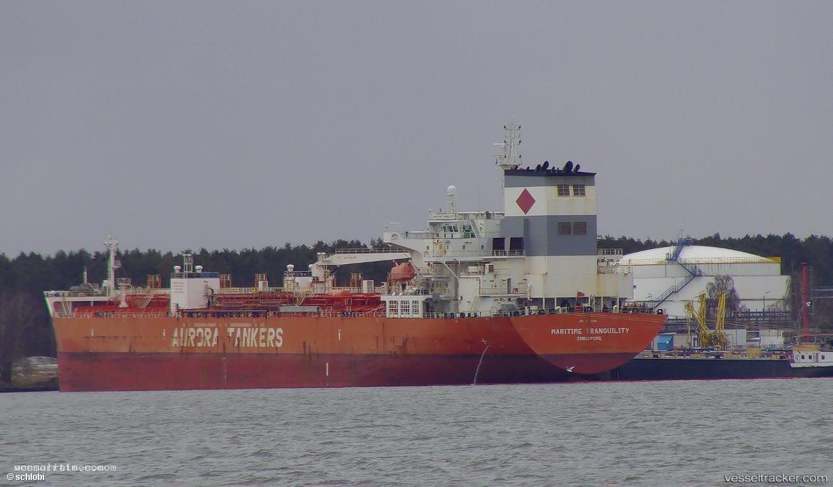 Maritime-Tranquility - Oil Products Tanker vessel registered in Singapore