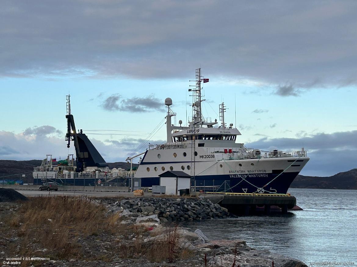 Valentin-Manturov - Fishing Vessel vessel registered in Russia