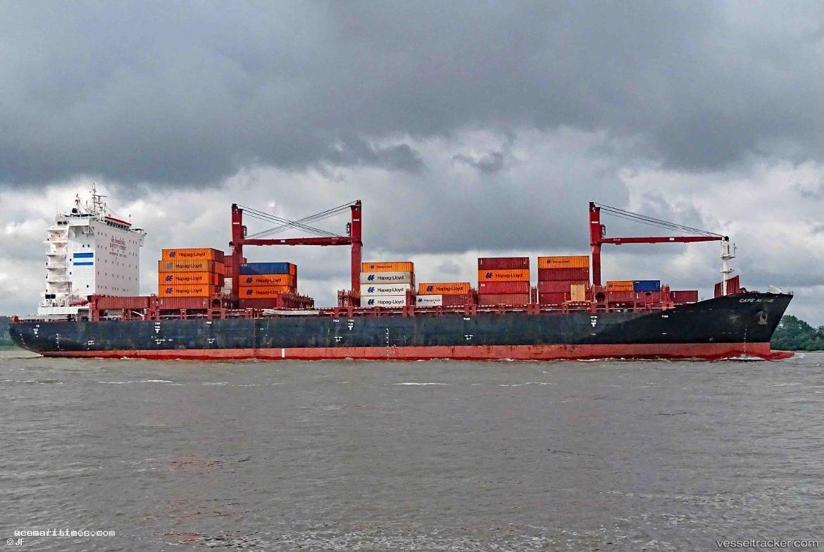 Cape-Altius - Container Ship vessel registered in Cyprus