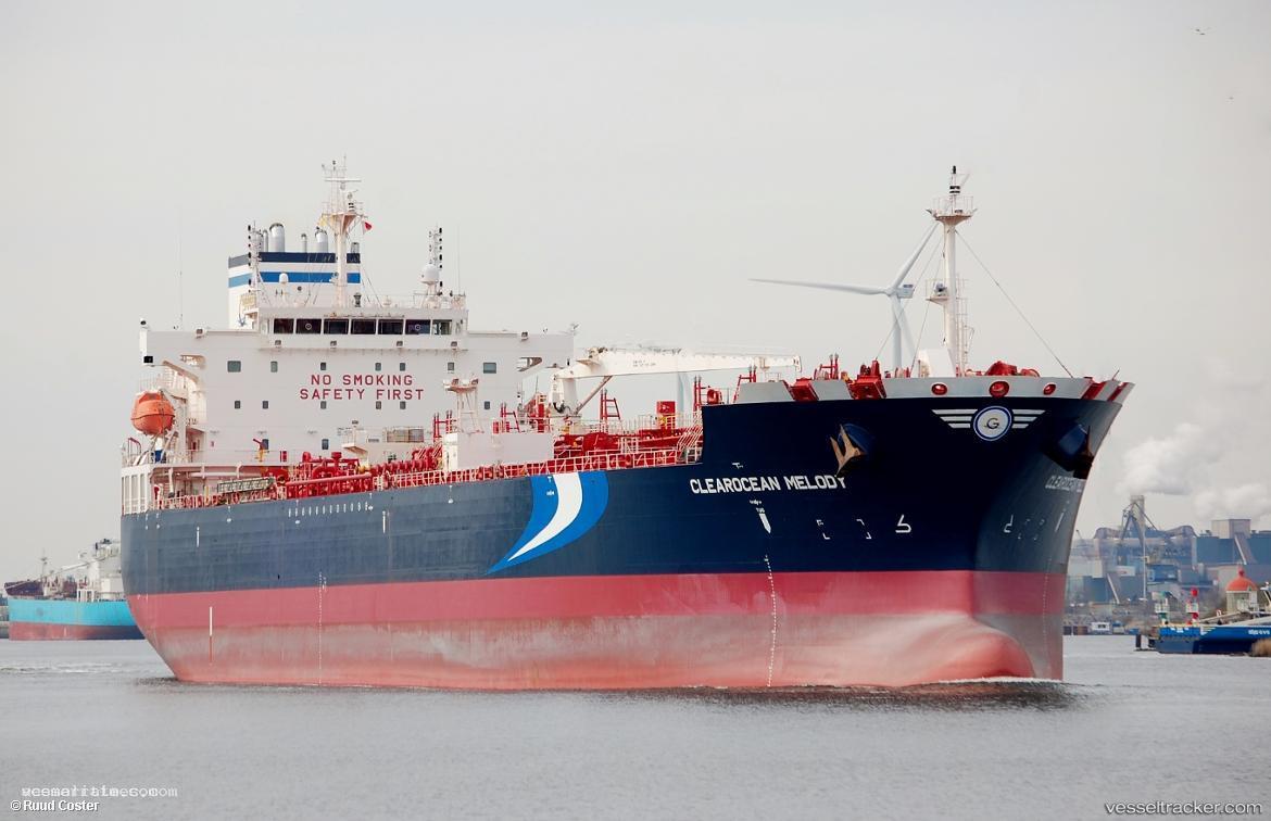 Clearocean-Melody - Chemical Oil Products Tanker vessel registered in Liberia