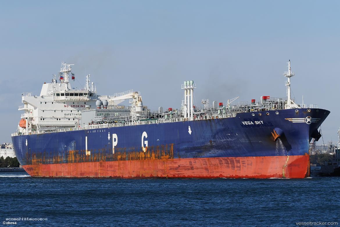 Vega-Sky - Lpg Tanker vessel registered in Liberia