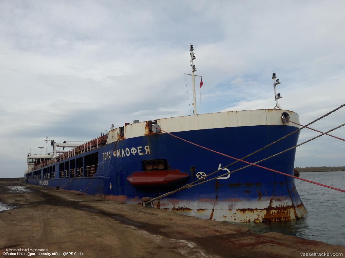 Pola-Filofeia - Multi Purpose Carrier vessel registered in Russia