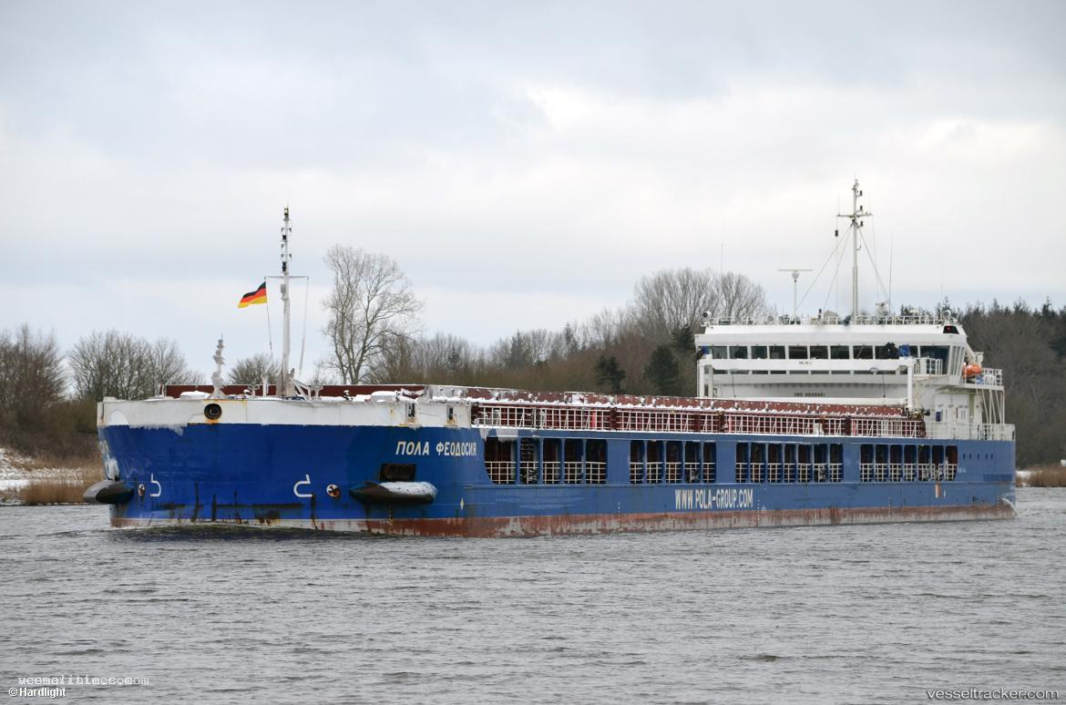 Pola-Feodosia - Multi Purpose Carrier vessel registered in Russia