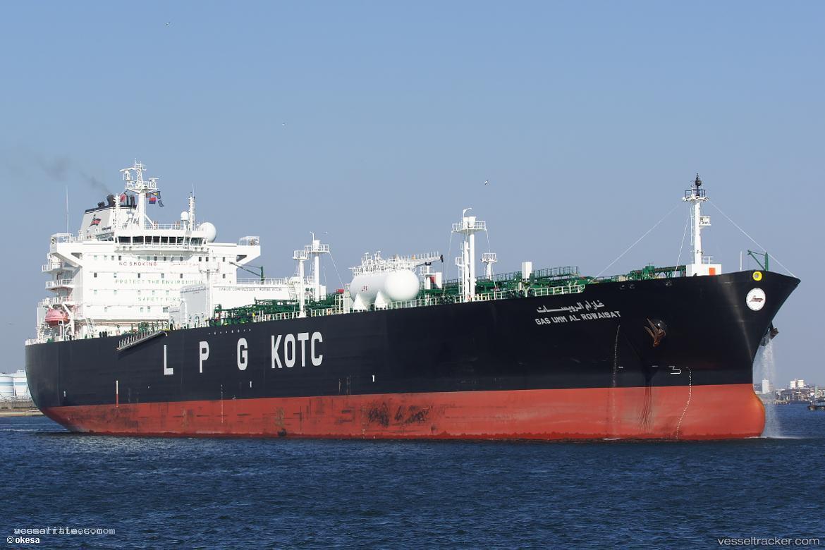 Gas-Umm-Al-Rowaisat - Lpg Tanker vessel registered in Kuwait