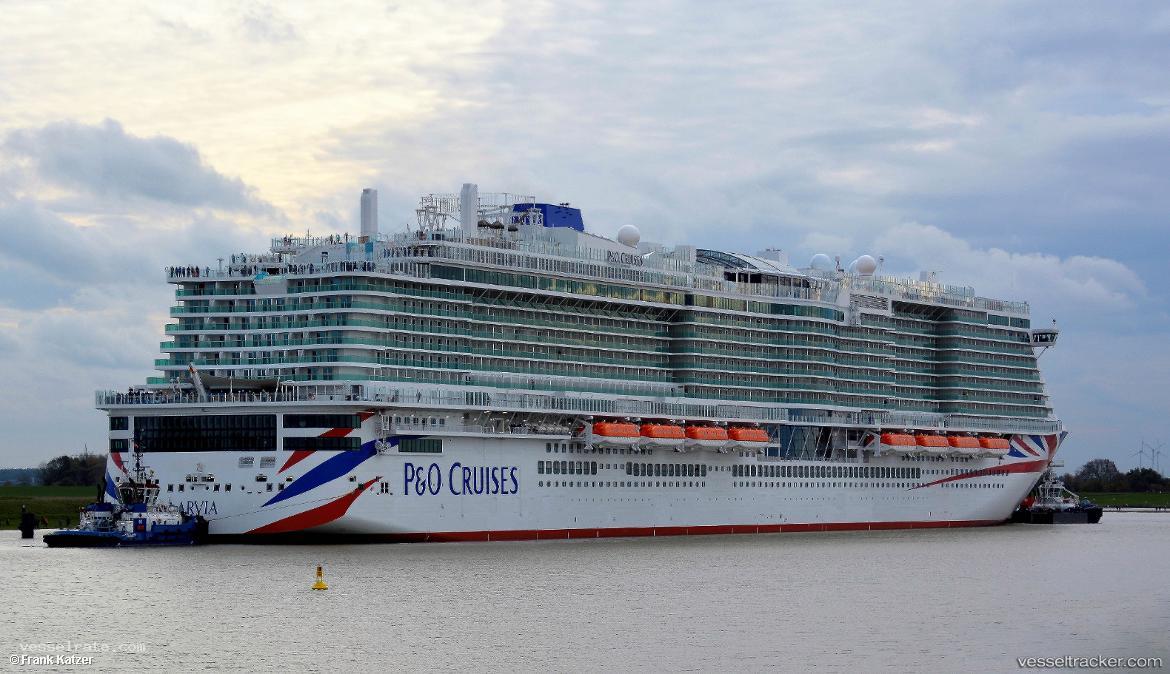 Arvia - Cruise Ship vessel registered in Bermuda
