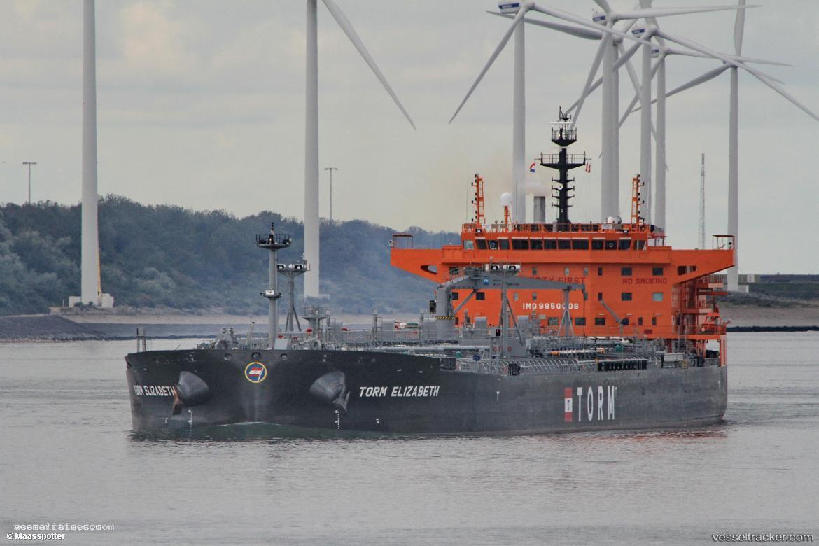 Torm-Elizabeth - Chemical Oil Products Tanker vessel registered in Denmark