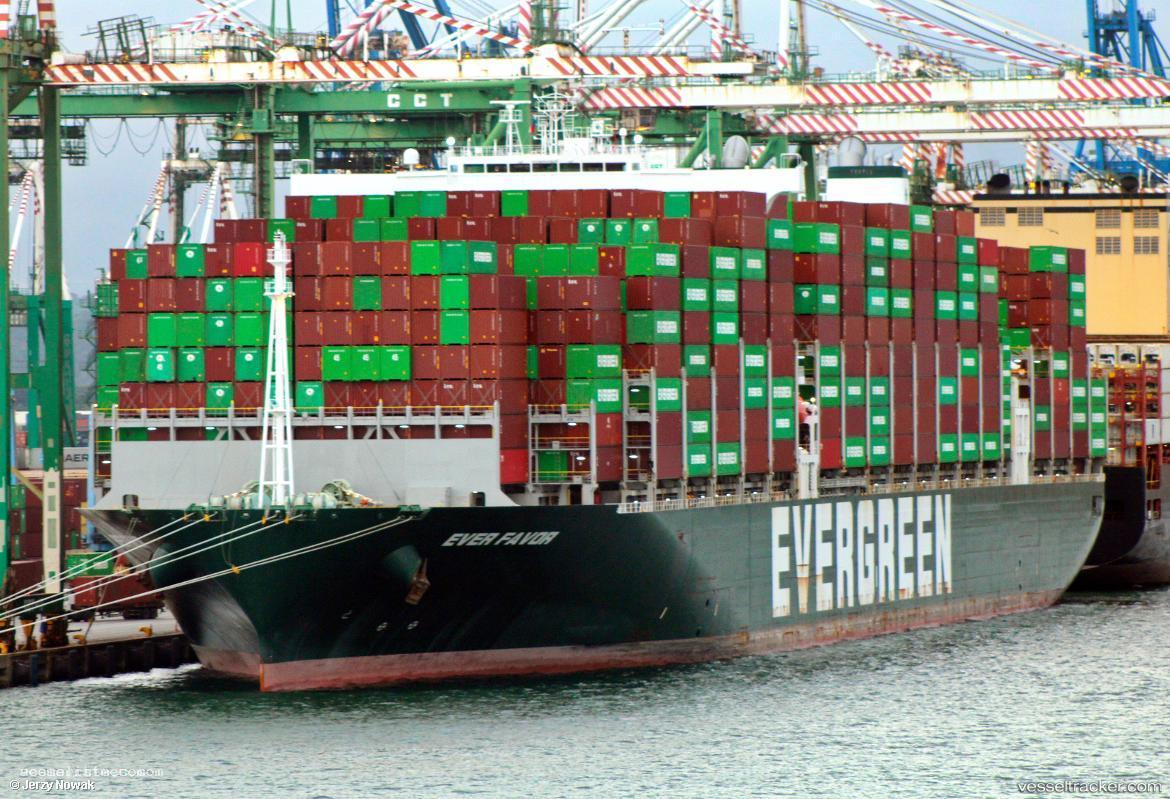 Ever-Favor - Container Ship vessel registered in Liberia