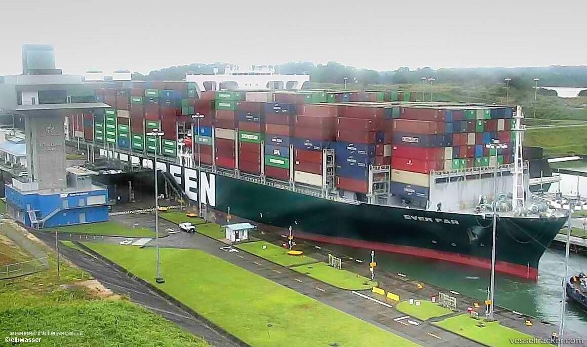 Ever-Far - Container Ship vessel registered in Liberia