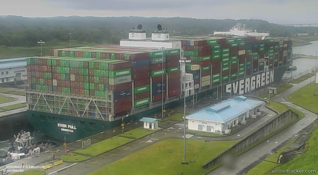 Ever-Full - Container Ship vessel registered in Liberia
