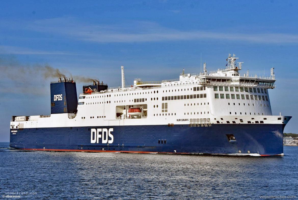 Aura-Seaways - Passenger Ro Ro Cargo Ship vessel registered in Denmark