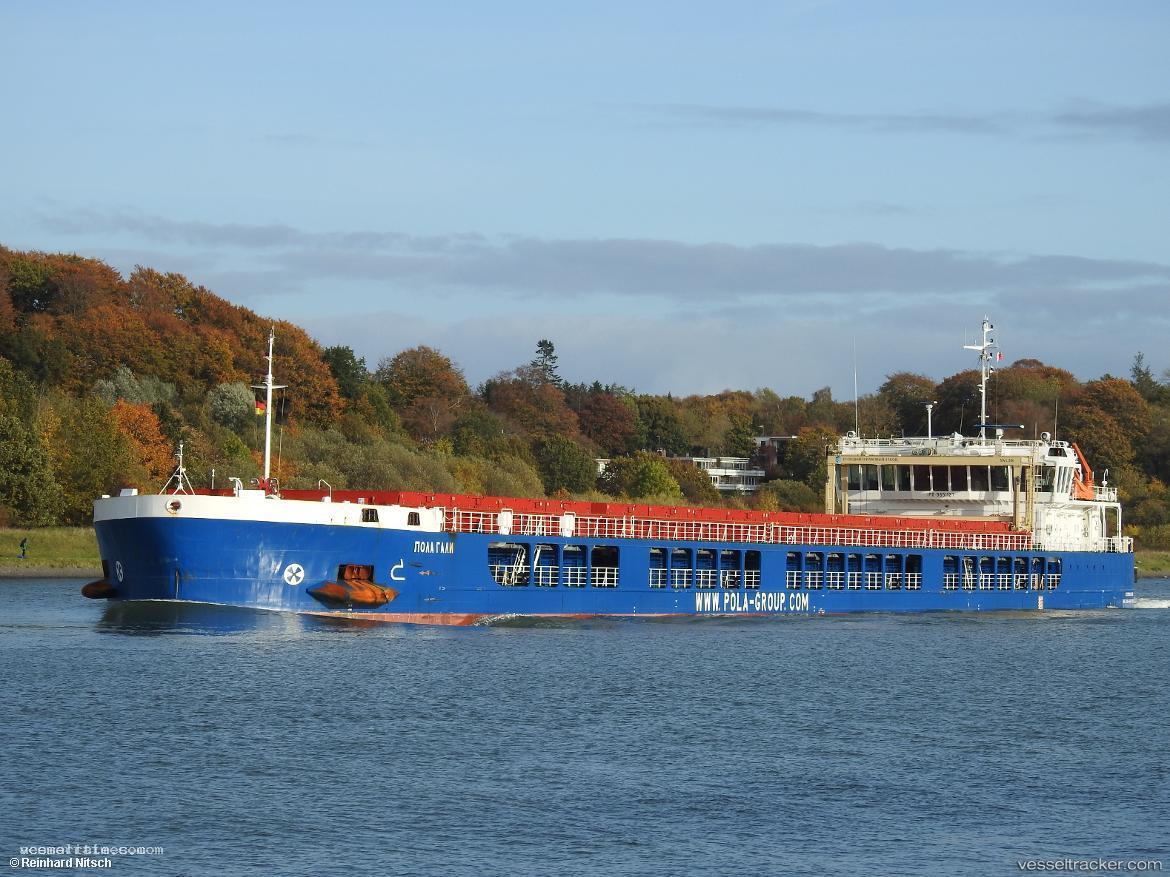 Pola-Gali - Multi Purpose Carrier vessel registered in Russia