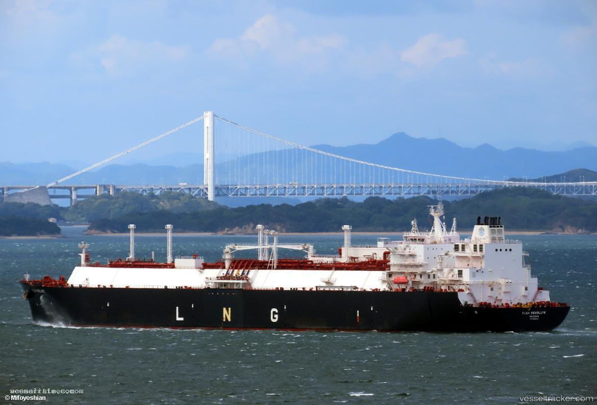 Flex-Resolute - Lng Tanker vessel registered in Marshall Islands