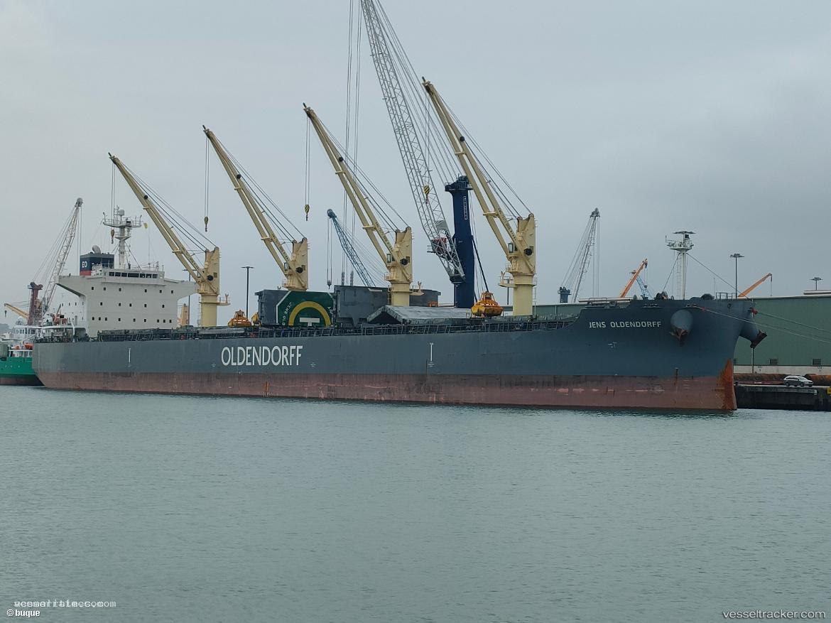 Jens-Oldendorff - Bulk Carrier vessel registered in Liberia