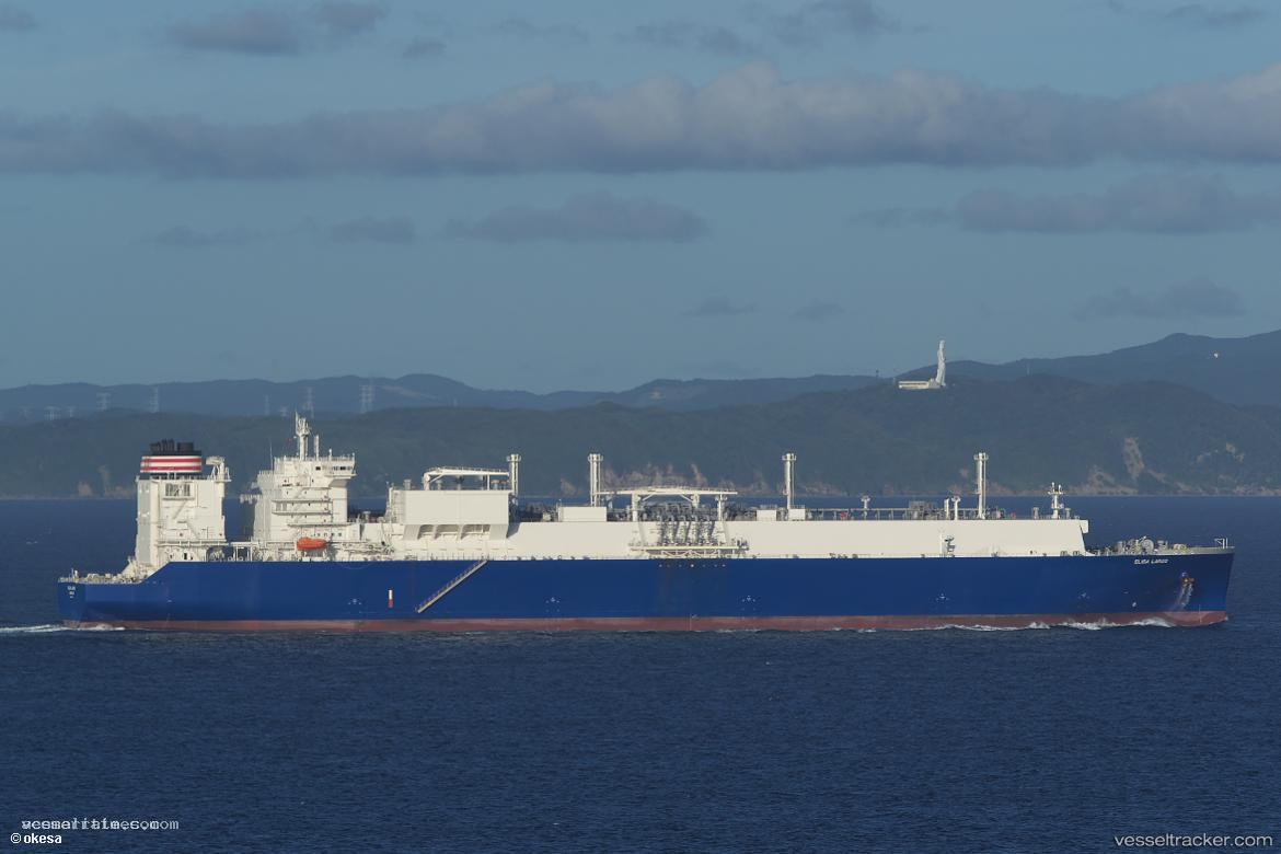 Elisa-Larus - Lng Tanker vessel registered in France