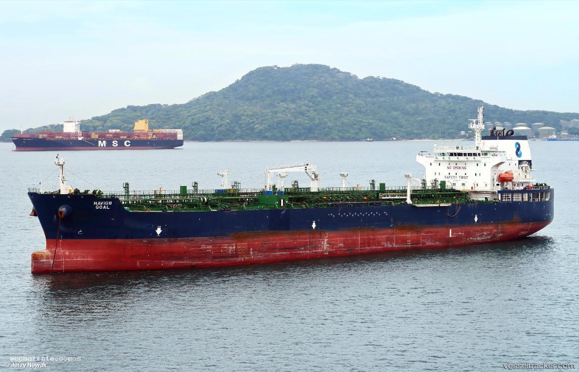 Navig8-Goal - Chemical Oil Products Tanker vessel registered in Singapore