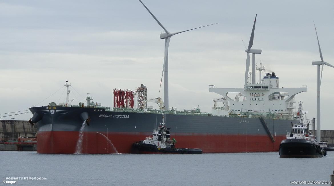 Nissos-Donoussa - Crude Oil Tanker vessel registered in Marshall Islands