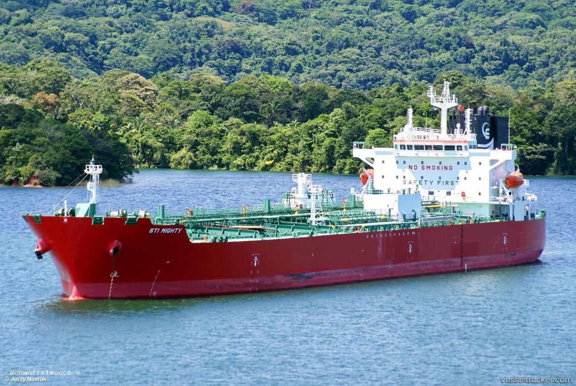 Sti-Mighty - Chemical Oil Products Tanker vessel registered in Marshall Islands